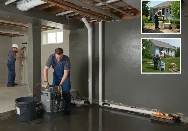 Basement Waterproofing and Flood Prevention process in Edgecliff Village, TX